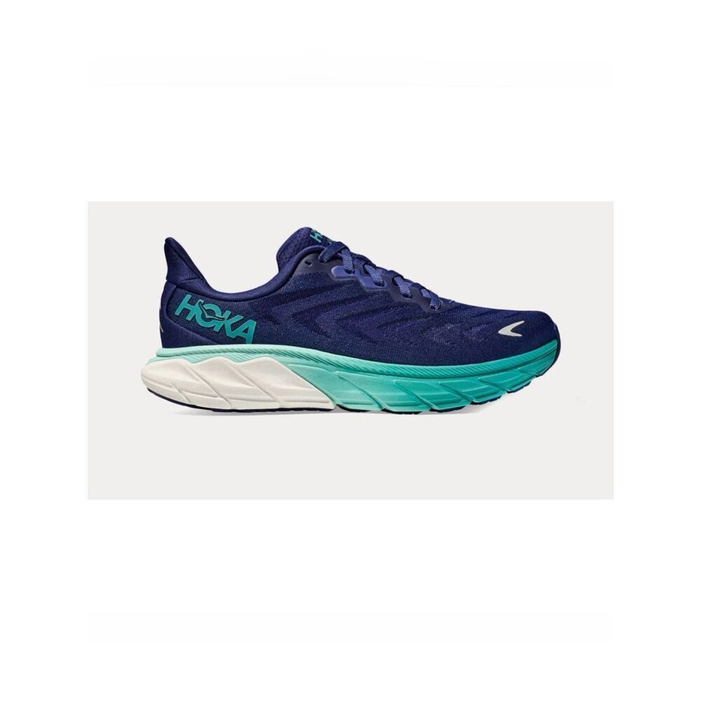 Hoka One One  Arahi 6 Bellwether
Blue / Ocean Mist Running Shoes Size 7